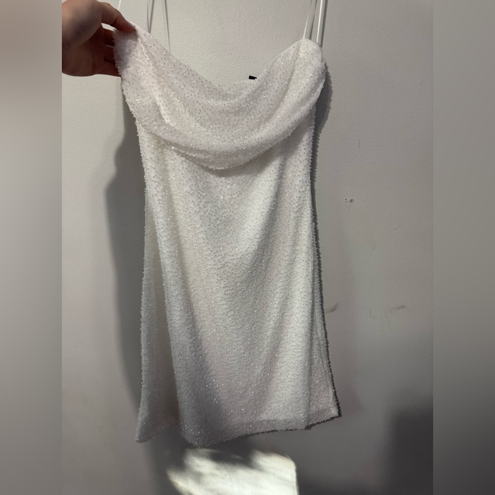 Windsor White STRAPLESS Dress